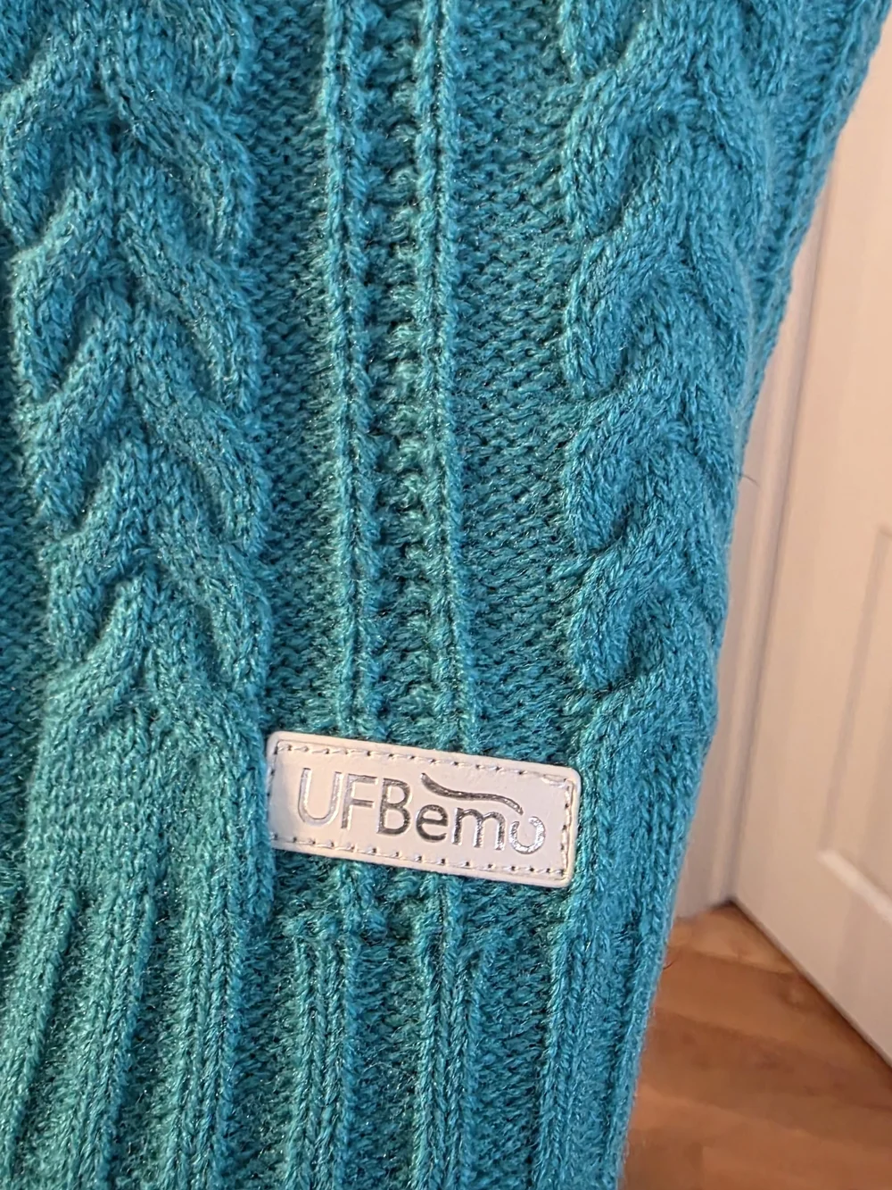 UF Bemo Teal Dog Sweater